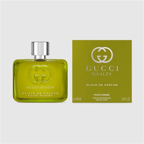 gucci elixir for him|gucci guilty pour homme.